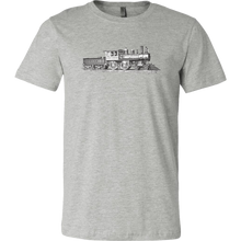 Load image into Gallery viewer, Vintage Locomotive Mens T-Shirt, Multiple Colors, Extended Sizes, Shipping Included