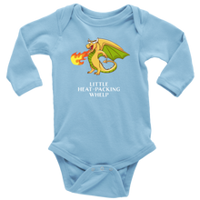 Load image into Gallery viewer, Little Heat Packing Whelp Dragon Long Sleeve Baby Bodysuit, Multi Colors, Free Shipping