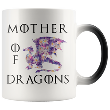 Load image into Gallery viewer, Mother of Dragons Color Change Mug, Multi Floral Patterns, Free Shipping
