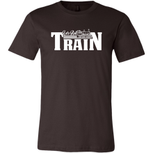 Load image into Gallery viewer, Let's Roll Mens Train T-Shirt, Multiple Colors, Extended Sizes, Shipping Included