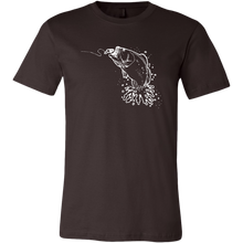 Load image into Gallery viewer, Jumping Fish on Line, Unisex, Extended Sizes, Multi Colors, Shipping Included