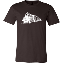 Load image into Gallery viewer, Locomotive Drawing Perspective - Unisex/Men's T-Shirt, Multiple Colors, Extended Sizes, Shipping Included