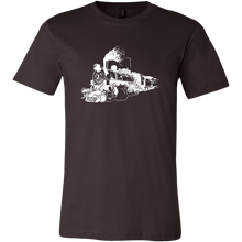 Load image into Gallery viewer, Distressed Steam Train Mens T-Shirt, Multiple Colors, Extended Sizes, Shipping Included