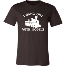 Load image into Gallery viewer, I Hang Out With Models (White) Mens T-Shirt, Multiple Colors, Extended Sizes, Shipping Included
