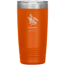 Load image into Gallery viewer, Dragon is My Spirit Animal, 20oz Insulated Travel Tumbler, Multi Colors, Shipping Included
