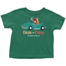 Load image into Gallery viewer, Doxie By Proxy Logo Toddler T-Shirt, Multi Colors, Shipping Included