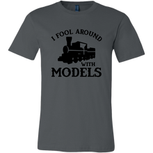 Load image into Gallery viewer, I Fool Around With Models Mens T-Shirt, Multiple Colors, Extended Sizes, Shipping Included