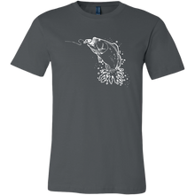 Load image into Gallery viewer, Jumping Fish on Line, Unisex, Extended Sizes, Multi Colors, Shipping Included
