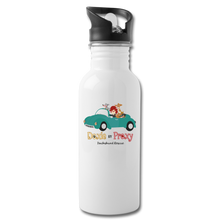 Load image into Gallery viewer, Doxie By Proxy 20 oz Stainless Steel Water Bottle - white