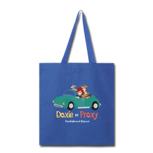 Load image into Gallery viewer, Doxie By Proxy Logo Shopping Tote Bag, Free Shipping - royal blue