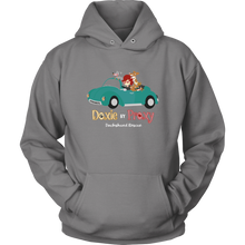 Load image into Gallery viewer, Doxie By Proxy Unisex Toasty Pullover Hoodie, Extended Sizes, Multi Colors, Shipping Included