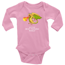 Load image into Gallery viewer, Little Heat Packing Whelp Dragon Long Sleeve Baby Bodysuit, Multi Colors, Free Shipping