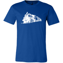 Load image into Gallery viewer, Locomotive Drawing Perspective - Unisex/Men's T-Shirt, Multiple Colors, Extended Sizes, Shipping Included