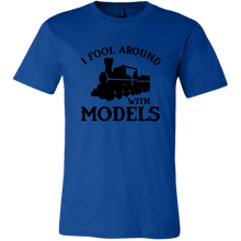 Load image into Gallery viewer, I Fool Around With Models Mens T-Shirt, Multiple Colors, Extended Sizes, Shipping Included