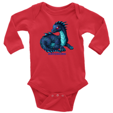 Load image into Gallery viewer, Baby Blue Dragon Long Sleeved Bodysuit, Multi Colors, Free Shipping