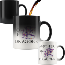 Load image into Gallery viewer, Mother of Dragons Color Change Mug, Multi Floral Patterns, Free Shipping