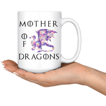 Load image into Gallery viewer, Mother of Dragons, Violets, 11oz & 15oz Mug Options, Free Shipping