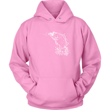 Load image into Gallery viewer, Jumping Bass on Line, Unisex Hoodie, Extended Sizes, Multi Colors, Shipping Included