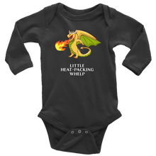 Load image into Gallery viewer, Little Heat Packing Whelp Dragon Long Sleeve Baby Bodysuit, Multi Colors, Free Shipping