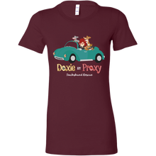 Load image into Gallery viewer, Doxie By Proxy Women's T-Shirt, Multi Dark Colors, Extended Sizes, Shipping Included