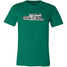 Load image into Gallery viewer, Vintage Locomotive Mens T-Shirt, Multiple Colors, Extended Sizes, Shipping Included