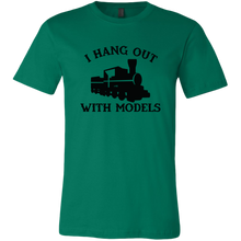 Load image into Gallery viewer, I Hang Out With Models Mens T-Shirt, Multiple Colors, Extended Sizes, Shipping Included
