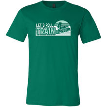Load image into Gallery viewer, Let's Roll Retro Mens T-Shirt, Multiple Colors, Extended Sizes, Shipping Included