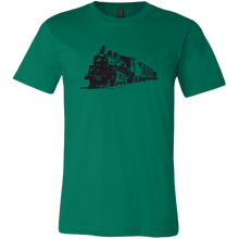 Load image into Gallery viewer, Locomotive Drawing Perspective - Unisex/Men's T-Shirt, Multiple Colors, Extended Sizes, Shipping Included