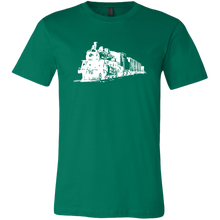 Load image into Gallery viewer, Locomotive Drawing Perspective - Unisex/Men's T-Shirt, Multiple Colors, Extended Sizes, Shipping Included