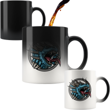 Load image into Gallery viewer, Blue Dragon Logo, Magic Color Change 11oz Ceramic Mug, Shipping Included