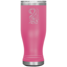 Load image into Gallery viewer, Dragon - Tattoo Inspired, 20 oz Boho Insulated Tumbler, Multi Colors, Shipping Included