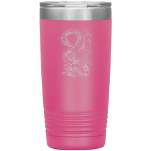 Load image into Gallery viewer, Tattoo Inspired Dragon, 20 oz Insulated Travel Tumbler, Multi Colors, Shipping Included