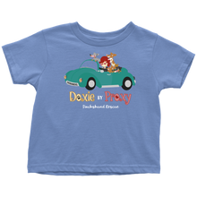 Load image into Gallery viewer, Doxie By Proxy Logo Toddler T-Shirt, Multi Colors, Shipping Included