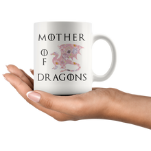Load image into Gallery viewer, Mother of Dragons, Pink Floral, 11oz & 15oz Mug Options, Free Shipping