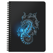 Load image into Gallery viewer, Mystical Dragon Spiral Notebook Journal, Free Shipping