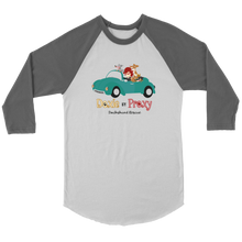Load image into Gallery viewer, Doxie By Proxy Color Block Raglan T-Shirt, Unisex, Multi Colors, Extended Sizes, Shipping Included