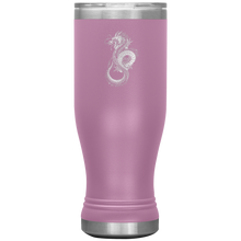 Load image into Gallery viewer, Chinese Art Dragon, 20oz Insulated Boho Tumbler, Laser Etched, Multi Colors, Shipping Included