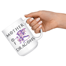 Load image into Gallery viewer, Mother of Dragons, Violets, 11oz & 15oz Mug Options, Free Shipping