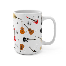 Load image into Gallery viewer, Guitars All Over Print Mug 11oz/15oz Band Musician Gift Unisex Shipping Included
