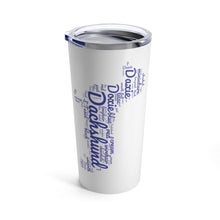 Load image into Gallery viewer, Doxie Text Word Cloud Tumbler 20oz, Multi Color - Free Shipping
