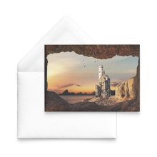 Load image into Gallery viewer, Fantasy Dragon Castle at Sea Cave Landscape, Multi Pc Sets Available, Free Shipping
