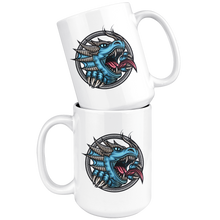 Load image into Gallery viewer, Blue Dragon Logo, 11oz &amp; 15oz Mug Options, Free Shipping
