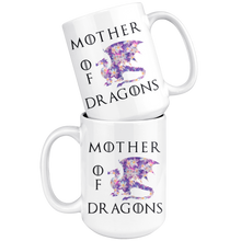 Load image into Gallery viewer, Mother of Dragons, Violets, 11oz &amp; 15oz Mug Options, Free Shipping
