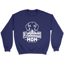 Load image into Gallery viewer, Dachshund Mom Unisex Sweatshirt Multi Color Extended Sizes Free Shipping
