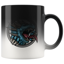 Load image into Gallery viewer, Blue Dragon Logo, Magic Color Change 11oz Ceramic Mug, Shipping Included
