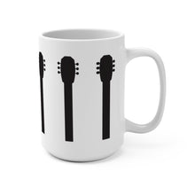 Load image into Gallery viewer, Guitar Neck Silhouette Mug 11oz/15oz Shipping Included

