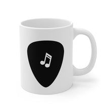 Load image into Gallery viewer, Guitar Pick Silhouette Mugs 11oz/15oz Multi Designs Guitarist Musician Gift Unisex Shipping Included
