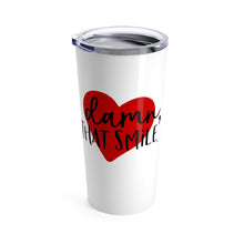 Load image into Gallery viewer, Tumbler DAMN, THAT SMILE Insulated 20 oz Multi Colors Love Coffee Lover  Travel  Unisex
