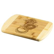 Load image into Gallery viewer, Chinese Art Dragon Bamboo Cutting Board, Two Sizes, Shipping Included
