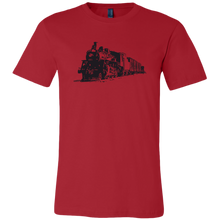Load image into Gallery viewer, Locomotive Drawing Perspective - Unisex/Men&#39;s T-Shirt, Multiple Colors, Extended Sizes, Shipping Included
